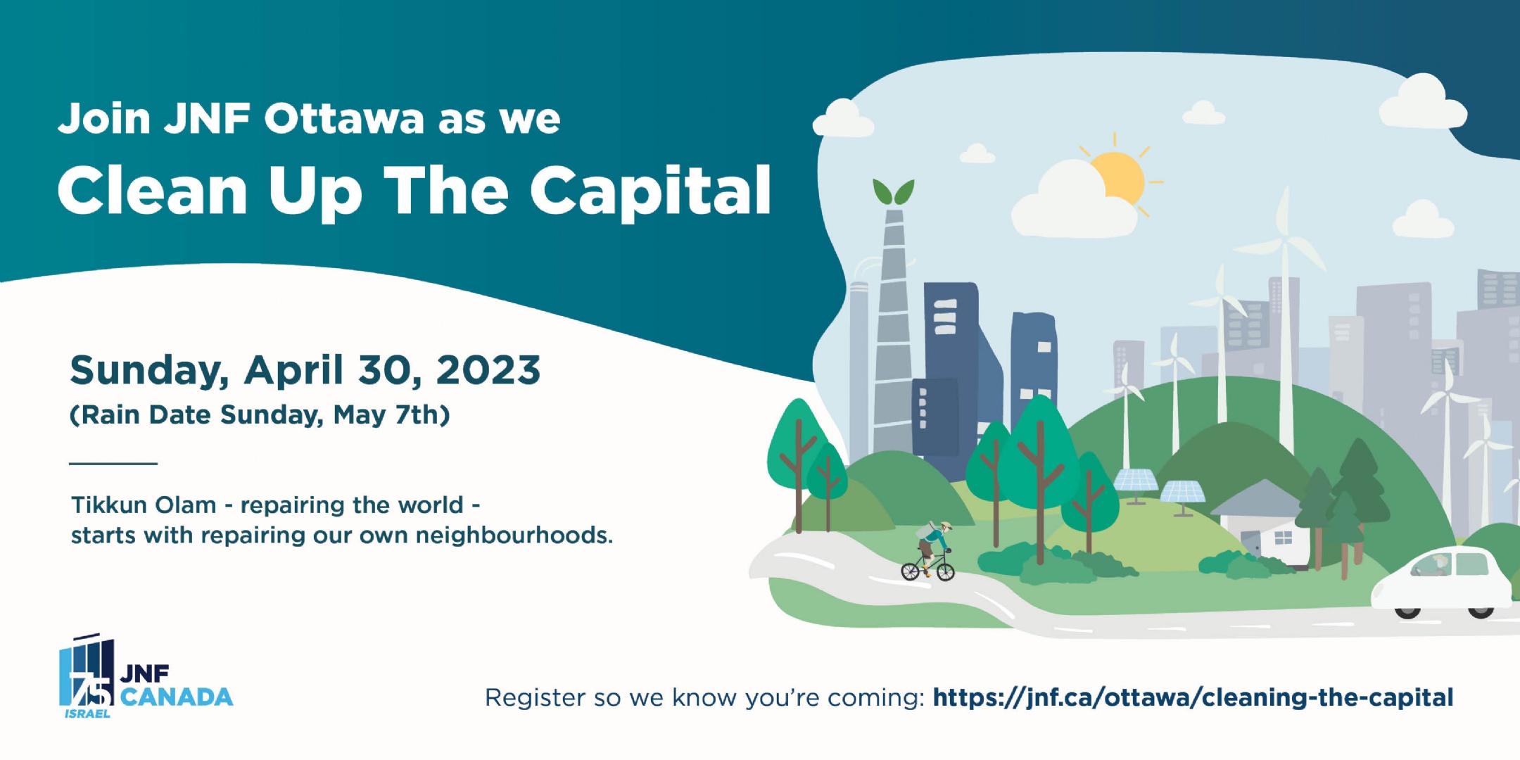 JNF Ottawa Cleans the Capital JNF Ottawa Cleans the Capital